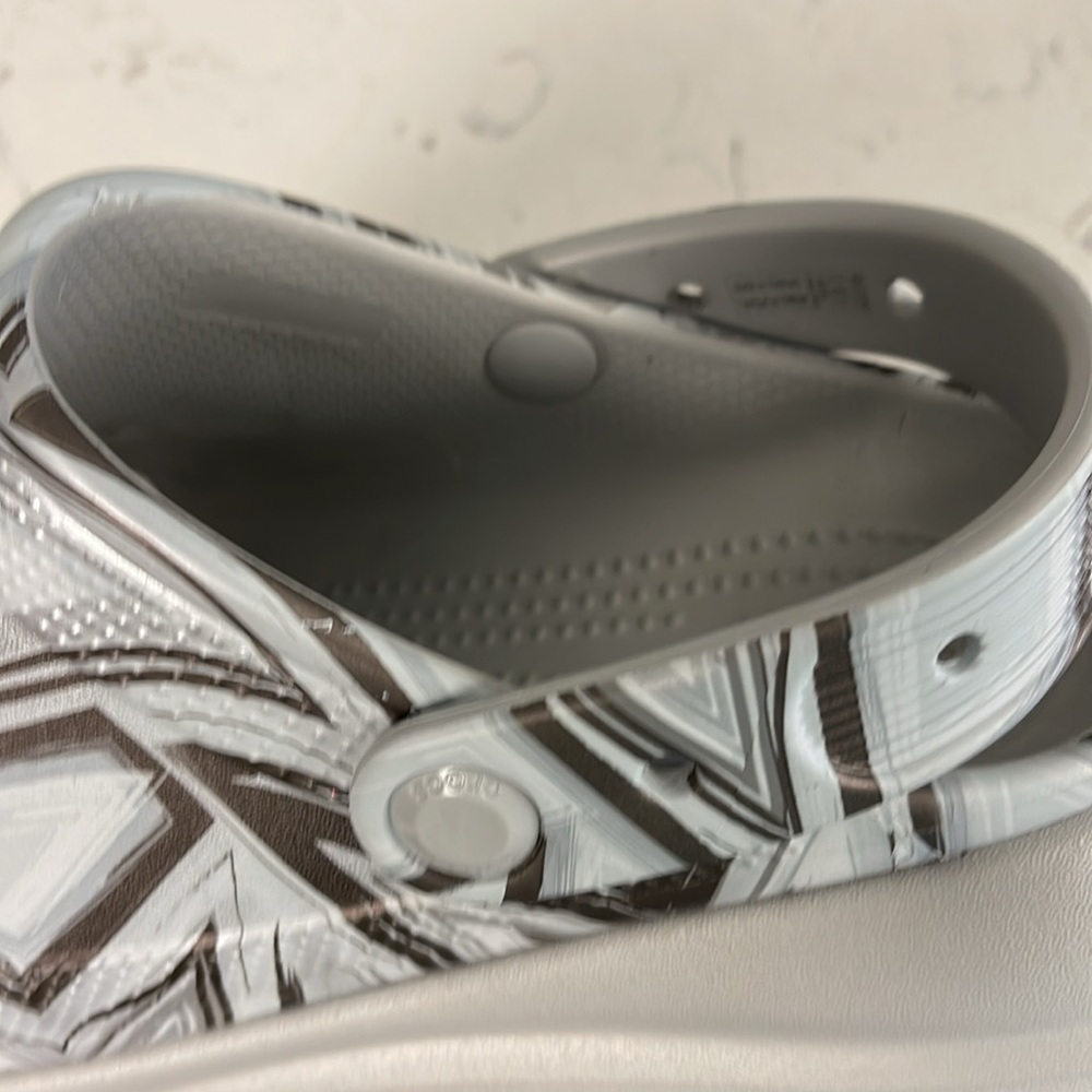 Crocs Classic Crush Disco Clog Platform 208121-0ZT Size 8 - Picture 11 of 17
